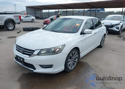 2013 Honda Accord Sport из США, поврежденный, VIN 1HGCR2F54DA024272